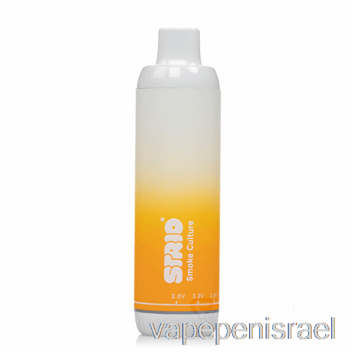 חד פעמי Vape Israel Strio Cartboy Pro Twist 510 סוללה לבה כתום